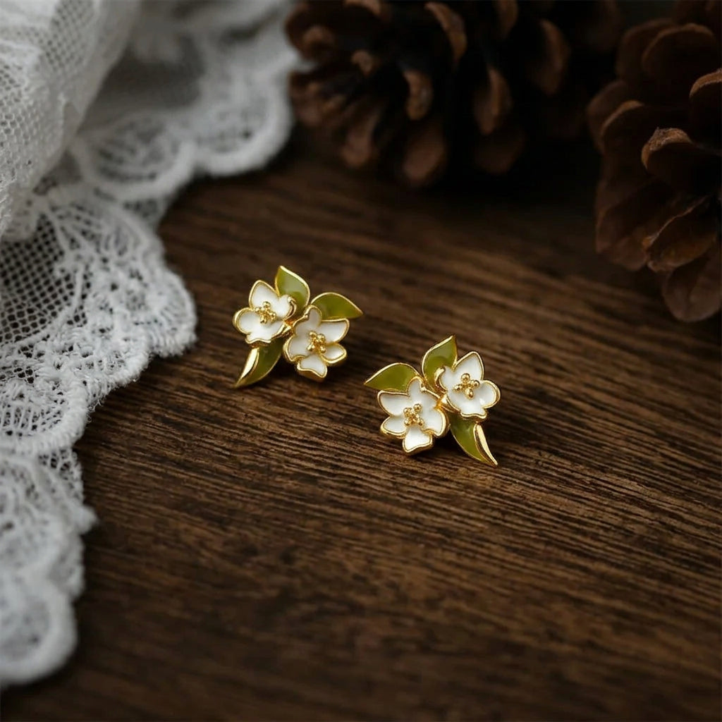 Émail - Enamel Earrings