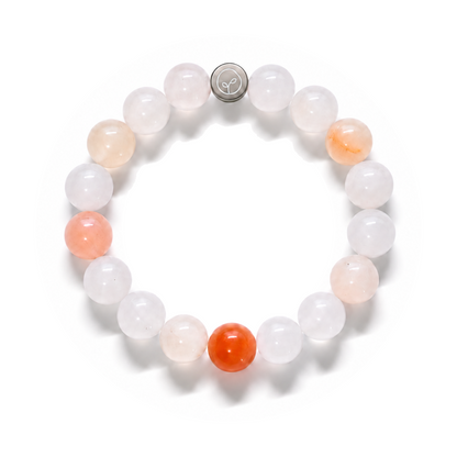 Natural Golden Silk Jade Stretch Bracelet