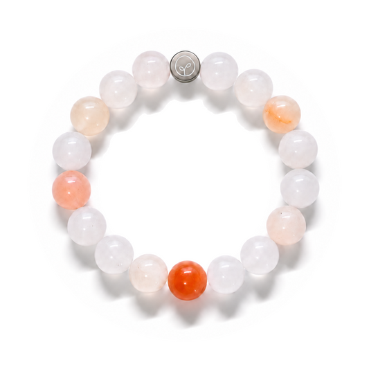Natural Golden Silk Jade Stretch Bracelet